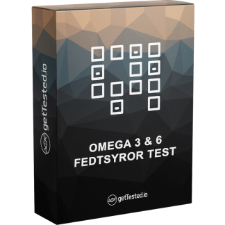 Omega 3 & 6 Fedtsyror Test